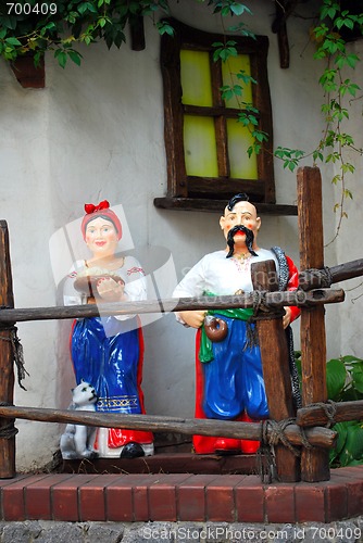 Image of Ukrainian cossacks dolls