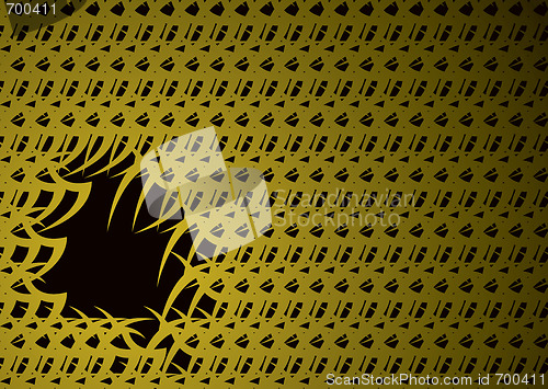 Image of golden forest
