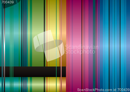 Image of rainbow space background