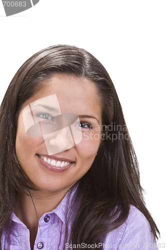 Image of Happy young woman