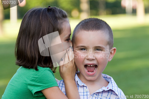 Image of Kids Telling Secrets