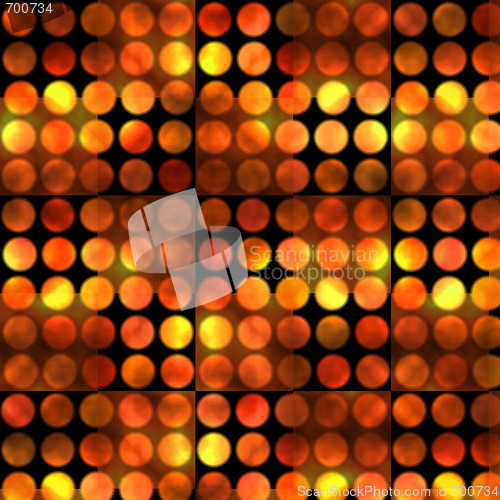 Image of Glowing Dots Texture