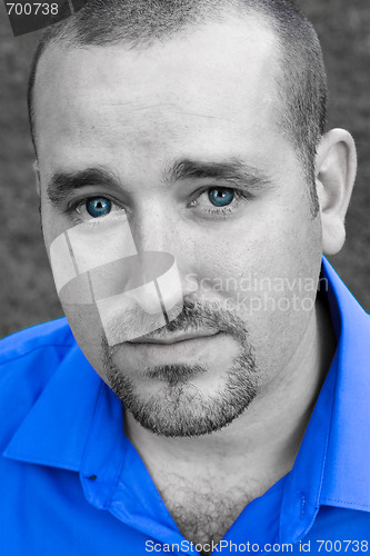 Image of Blue Eyed Man