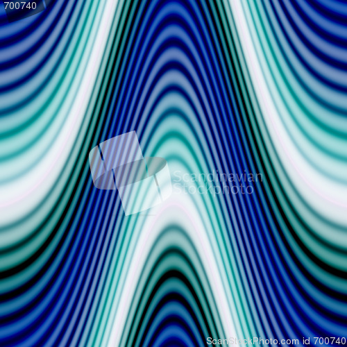 Image of Funky Glowing Waves