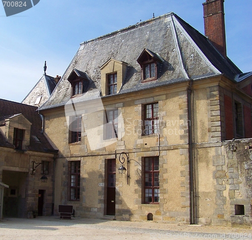 Image of Palais du Luxembourg gate's - Paris city