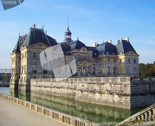 Image of Luxembourg palace castle - Paris city