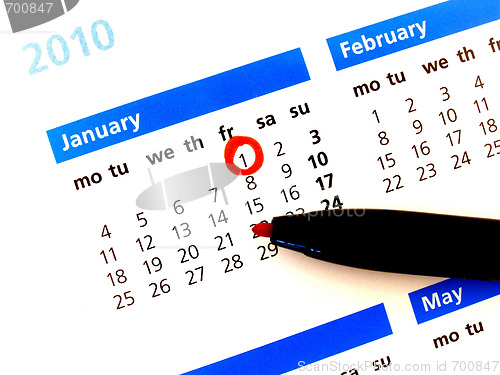 Image of new year