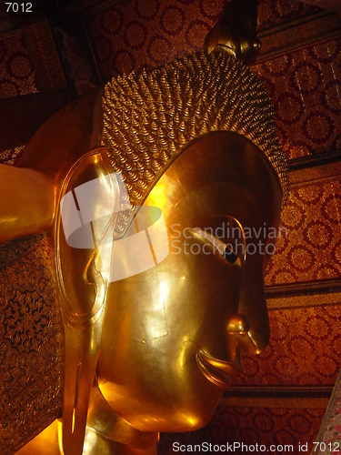 Image of Temple Of The Reclining Buddha In Bangkok