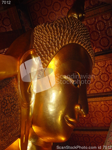 Image of Temple Of The Reclining Buddha In Bangkok