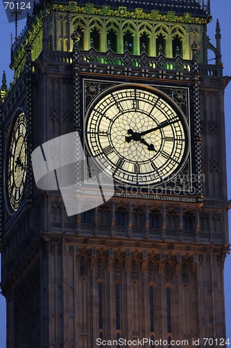 Image of Big Ben clockface