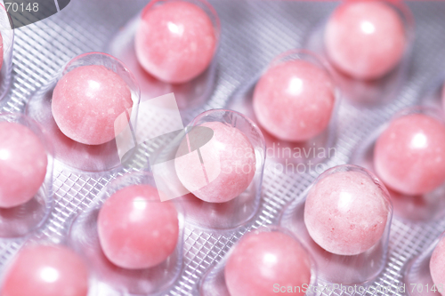 Image of pink tablets