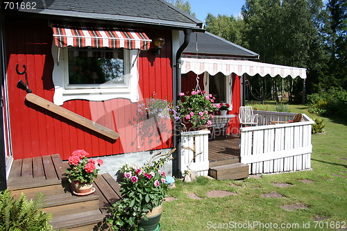 Image of Swedish summer house