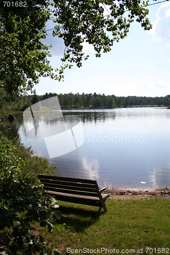 Image of Idyll by lake