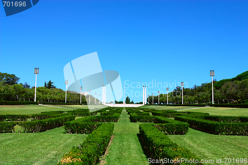 Image of Edward VII Park, Lisbon, Portugal