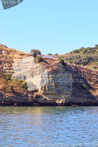 Image of beautiful wild coastline