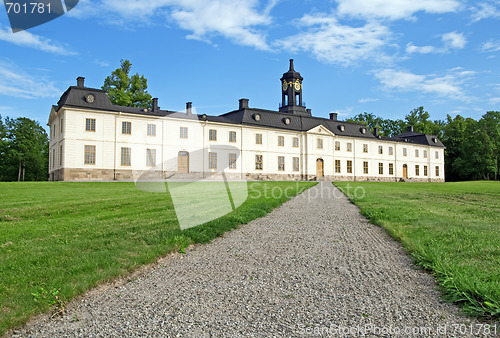 Image of Svartsjo castle in Sweden