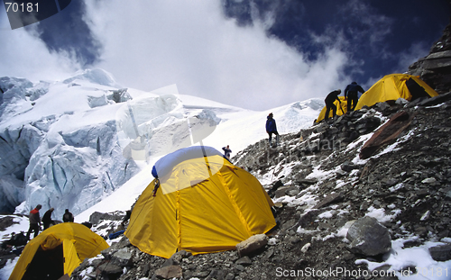 Image of Advance base camp