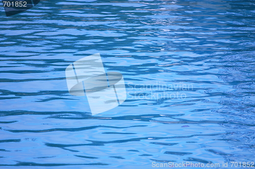 Image of  Blue water texture