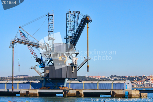 Image of Harbor crane