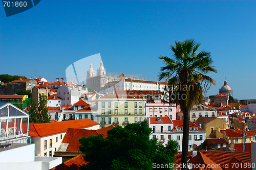 Image of landscape of Lisbon.  Portugal