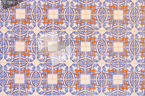 Image of Vintage tiles from Lisbon, Portugal