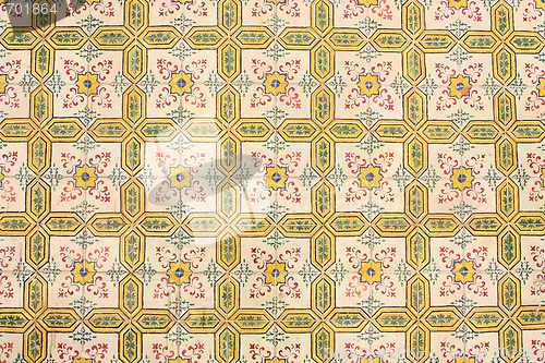 Image of Vintage tiles from Lisbon, Portugal