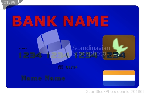 Image of Blue Credit Card
