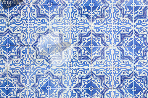 Image of Vintage tiles from Lisbon, Portugal