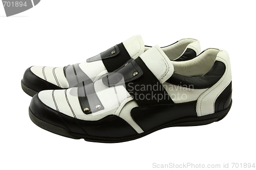 Image of shoes on a white background