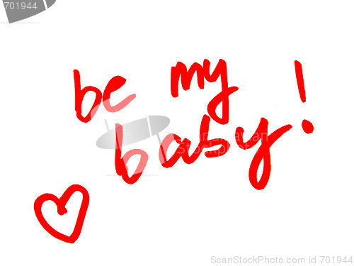 Image of be my baby