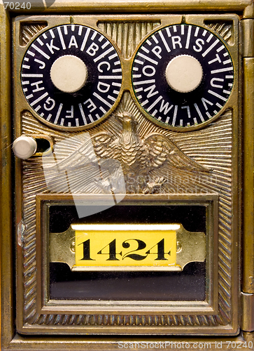 Image of Old Fashioned Antique Lock Box