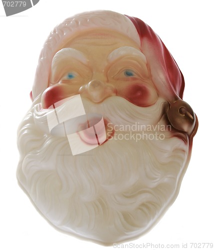 Image of vintage Santa head