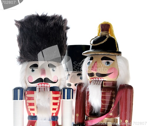 Image of three nutcrackers