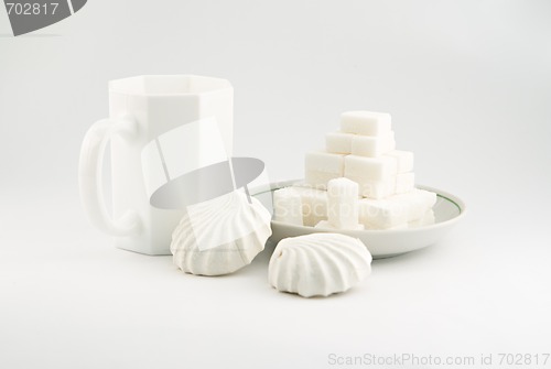 Image of White sweets