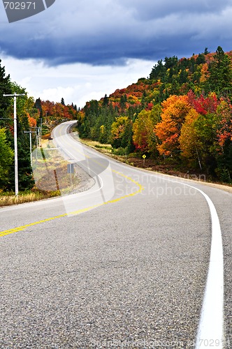 Image of Fall highway