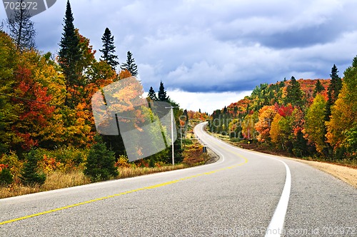 Image of Fall highway