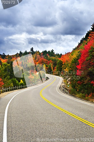 Image of Fall highway