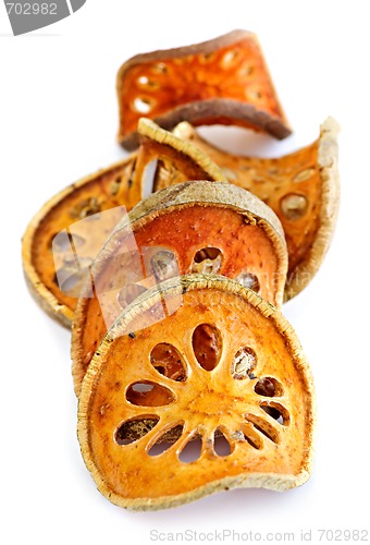 Image of Dried bael fruit