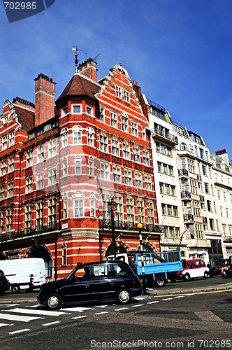 Image of Busy street corner in London