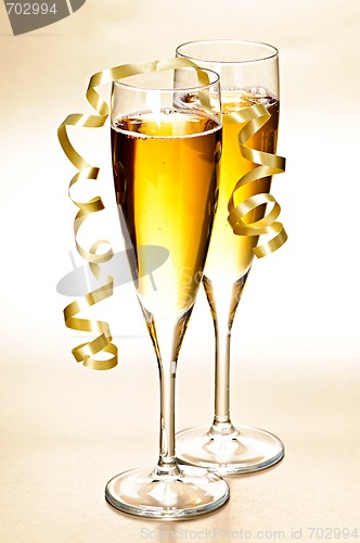 Image of Champagne glasses