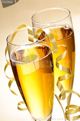 Image of Champagne glasses