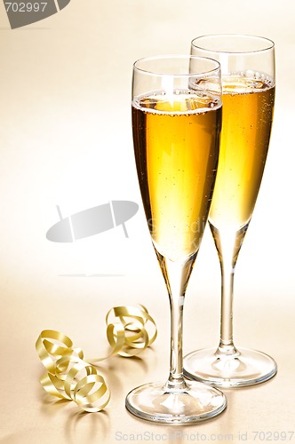 Image of Champagne glasses