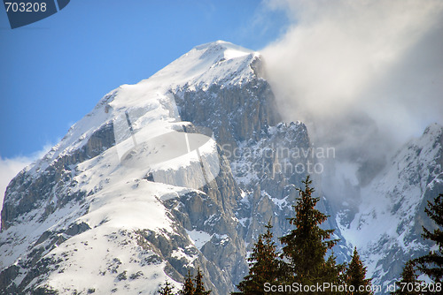 Image of Alps Winter, Dolomites, Italy, 2007