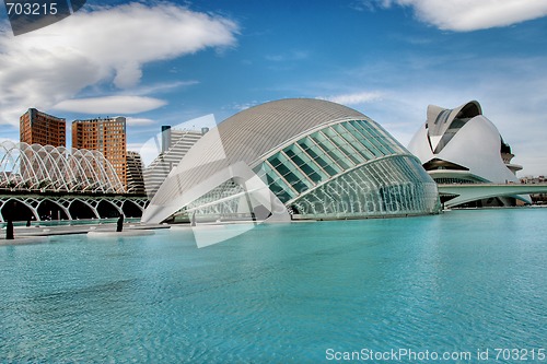 Image of Ciudad de las Artes y las Ciencias, Valencia, Spain, March 2007