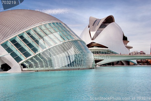 Image of Ciudad de las Artes y las Ciencias, Valencia, Spain, March 2007