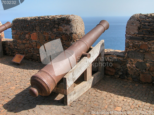 Image of Cannons in Capo Verde. May 2003
