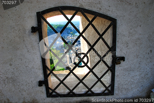 Image of Window on Salzburg, Austria, April 2007