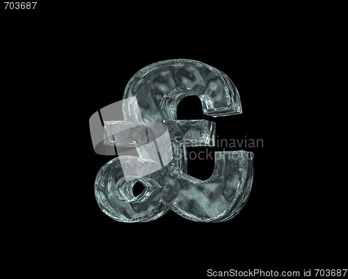 Image of frozen pound