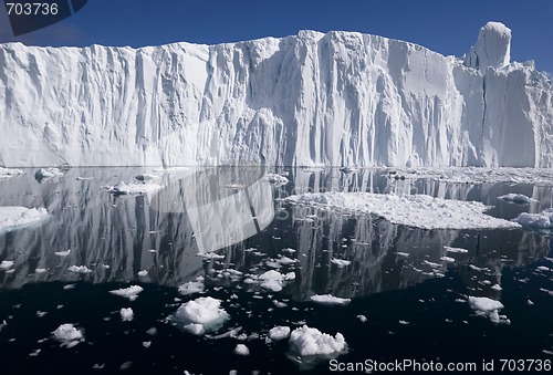 Image of Glacier face