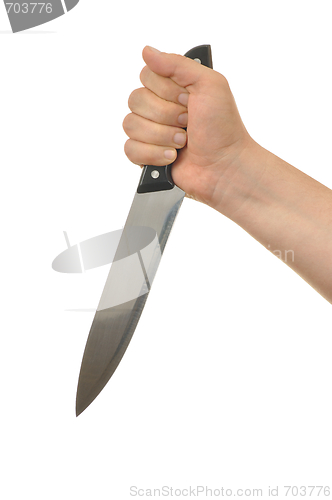 Image of Hand with Knife